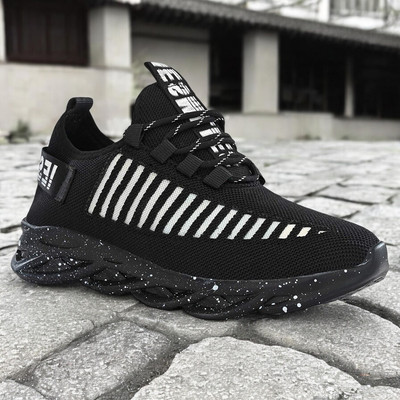 kullegs Running Shoes For Men(Black , 7)
