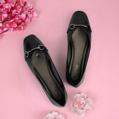 METRO Bellies For Women(Black , 3)