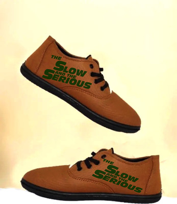 Kenamin Stylish Casual Shoes for Men and kids Casuals For Men(Tan, Green , 10)