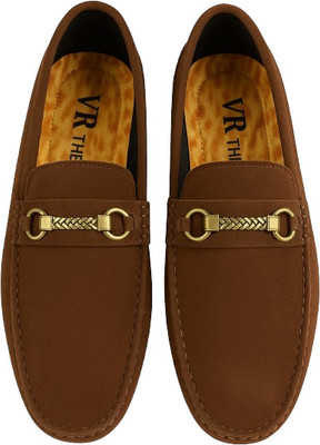 Funario Loafers For Men(Brown , 7)