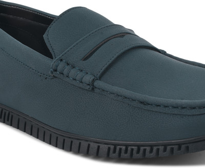 Clog London Men's Loafers Loafers For Men(Dark Blue , 10)