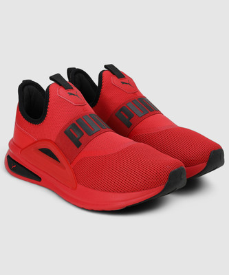 PUMA Softride Enzo Evo Slip-On Walking Shoes For Men(Red , 10)