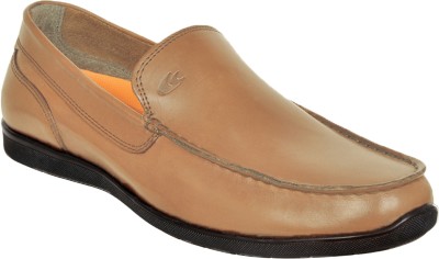Allen Cooper Genuine Premium Leather Luxury Business Formals Loafers For Men(Tan)