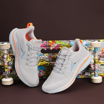 JQR RAINBOW Sports shoes, Walking, Trendy, Lightweight, Trekking, Stylish Running Shoes For Men(Multicolor)