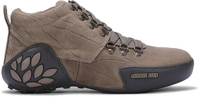 WOODLAND Men's Leather Sneakers For Men(Brown , 11)