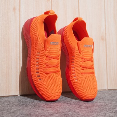 CAMPUS CAMP-FLEEK Walking Shoes For Women(Orange)
