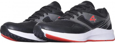 SEGA Men's Comfort Lightweight Sports Shoes | Gym, Jogging, Walking & Multipurpose Running Shoes For Men(Black , 7)