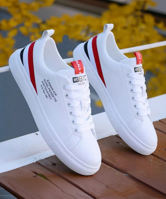 Xtoon New white good looking casual shoes Casuals For Men(White , 6)