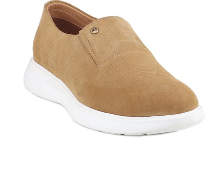 RED CHIEF RC4019 004 Slip On Sneakers For Men(Camel , 9)
