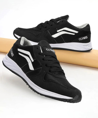 CLYMB Saga-1 Black Walking/Outdoor/Gym & Traning Running Shoes For Men(Black , 8)
