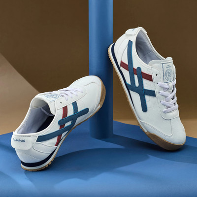 CAMPUS MUSH Sneakers For Women(White , 4)