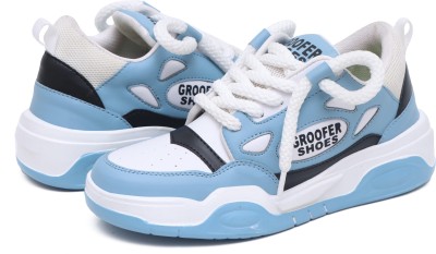 Groofer Groofer Men's breatheable sport sneakers Sneakers For Men(Blue , 8)