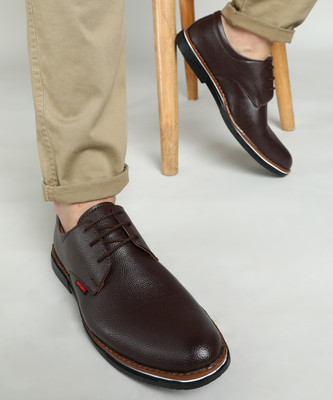 Zixer Formal Wear Lace Up For Men(Brown , 9)