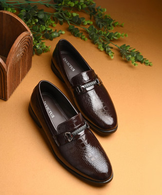 INVICTUS Loafers For Men(Brown , 10)