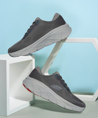 Skechers WALKER 2.0-SWAVE Casual Sneakers for Men,Charcoal Red-232714-CCRD Sneakers For Men(Black , 11)