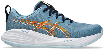 Asics GEL-CUMULUS 27 Running Shoes For Men(Blue , 10)