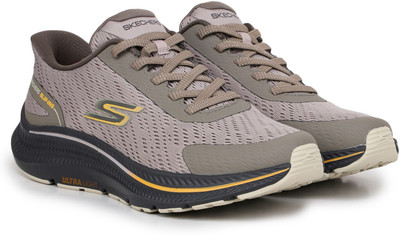 Skechers GO RUN CONSISTENT 2.0 - WORLD Running Shoes For Men(Tan , 11)