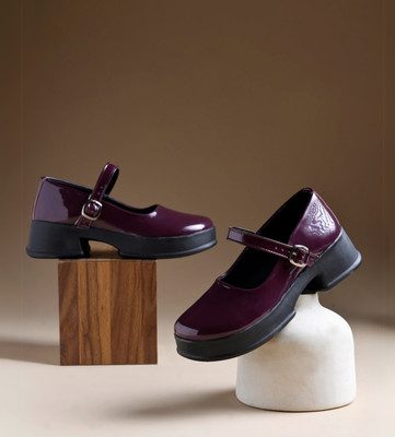 Froh Feet Women Bellies(Maroon , 4)