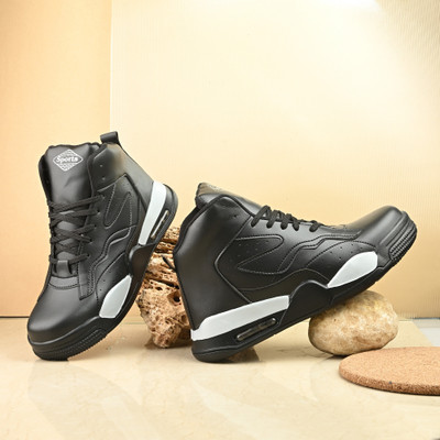 K' Footlance Casual shoes for mens Sneakers For Men(Black , 7)