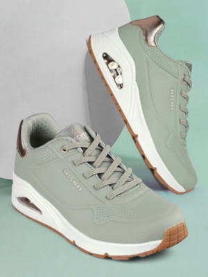 Skechers UNO - SHIMMER AWAY Sneakers For Women(Grey , 4)