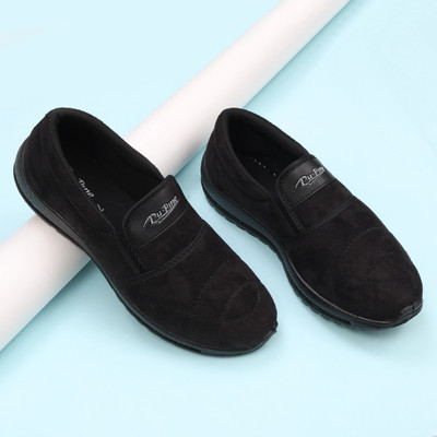 Pu-Pine Super Soft Comfortable Latest Premium Mocassin For Men(Black , 10)