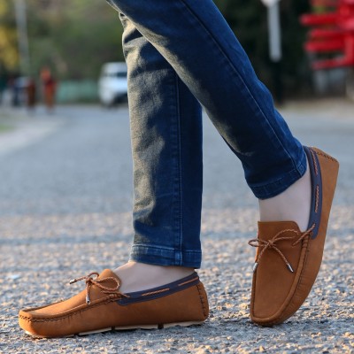 KAUSHAL Loafers For Men(Tan)