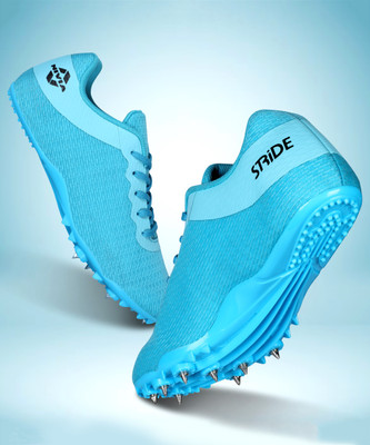 NIVIA Stride 3.0 Track & Field Running Shoes For Men(Blue , 8)
