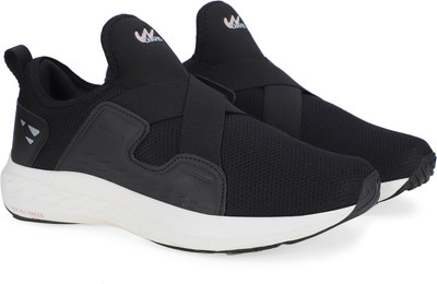 CAMPUS SMOOTHIE Women's Casual Shoes | Memory Insole for Cushioned Steps |Slip On Casuals For Women(Black , 7)