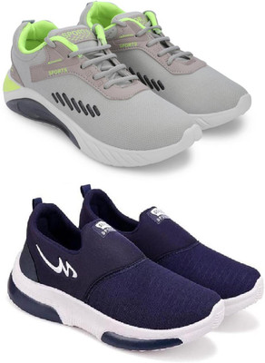 ANGO TY-GREEY TOOFAN_AIR BLUE Outdoors For Men(Grey , 9)