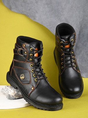 BOLLERO Outdoor,Riding,Casual Boot For Men Boots For Men(Black , 10)