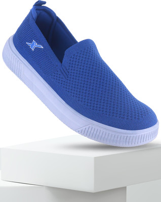 Sparx SM 9095 | Stylish, Comfortable | Slip On Sneakers For Men(Navy, Blue , 9)
