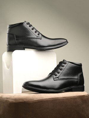 MACTREE Lace Up For Men(Black)