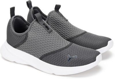PUMA Puma Melanite Slip on Sneakers For Men(Grey)