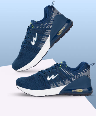 CAMPUS SYRUS Men's Sports Shoes | Integrated Support-Tech | Vamp Upper | Lace-Up Running Shoes For Men(Blue , 6)
