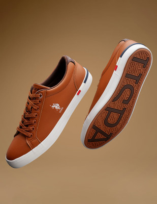 U.S. POLO ASSN. ANTON 4.0 Sneakers For Men(Tan , 6)