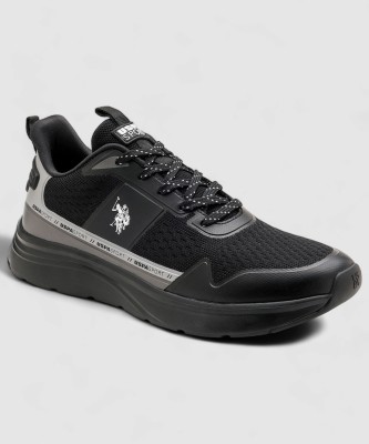 U.S. POLO ASSN. Walking Shoes For Men(Black , 9)