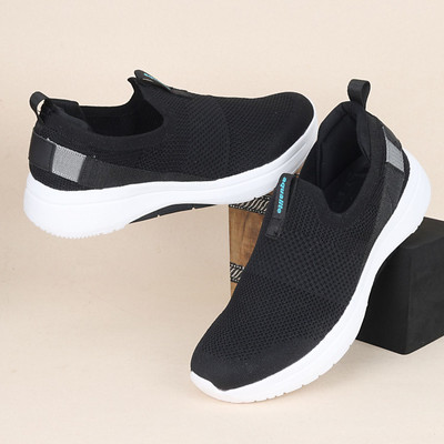Aqualite Aqualite BARCELONA-303 Casual Shoes for Men with comfort insole slip-on Shoes Outdoors For Men(Black , 10)