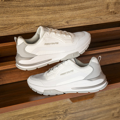 RED TAPE Lifestyle Casual Shoes for Men | Rounded Front, Soothing Insole Sneakers For Men(White , 10)