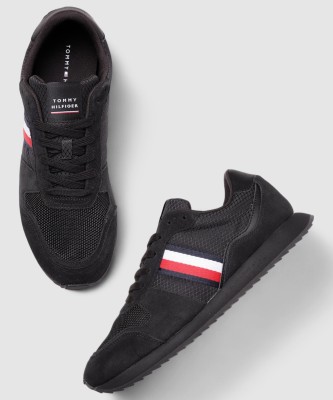 TOMMY HILFIGER Sneakers For Men(Black , 10)