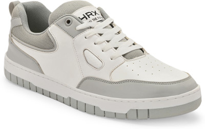 HRX by Hrithik Roshan Casual Sneakers For Men(White, Grey , 11)