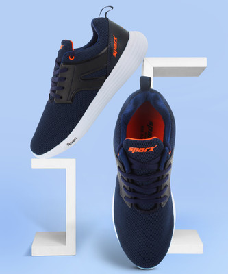 Sparx SM 500 Casuals For Men(Blue, Orange , 10)