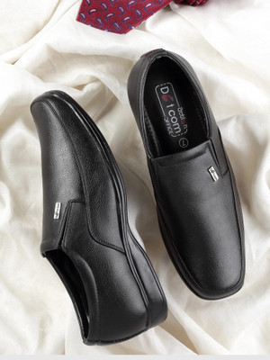 action Dotcom OFFICE 41 Trendy Comfortable Stylish Formal Slip On Monks Slip On For Men(Black , 8)