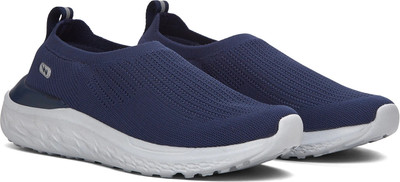 CAMPUS ANON Men's Casual Shoes | Cushioned Memory Insole with PilloFoam| Slip On Casuals For Men(Navy , 8)