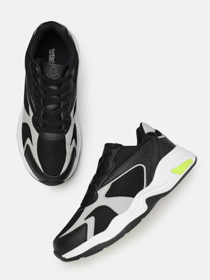 WROGN Sneakers For Men(Black , 9)