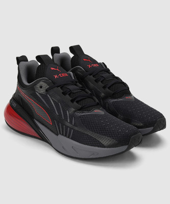 PUMA X-Cell Action Running Shoes For Men(Black , 9)