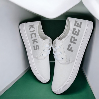 house of common HC-501FK Off White Lightweight Sneakers For Men(Off White , 10)