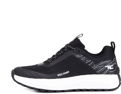 RED CHIEF R1735 F025 Running Shoes For Men(Black , 7)