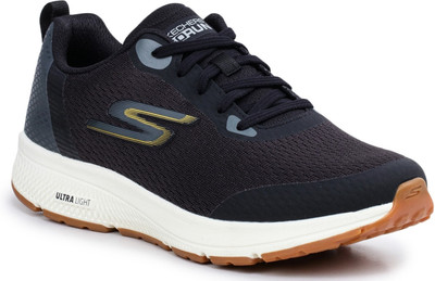 Skechers GO RUN CONSISTENT Outdoors For Men(Black , 9)