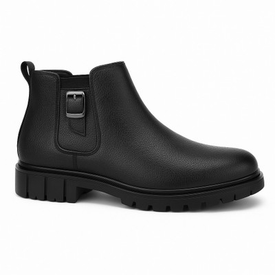 footpedia WW07 Boots For Men(Black , 6)