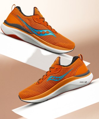 SAUCONY Freedom Crossport Running Shoes For Men(Orange, Blue)
